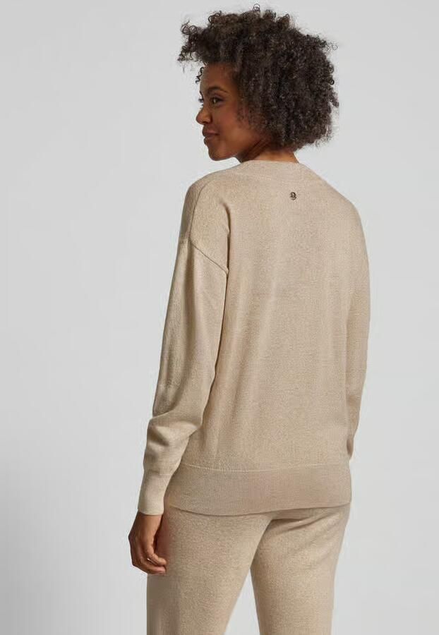 Joop! Gouden glinsterende dames trui Beige Dames