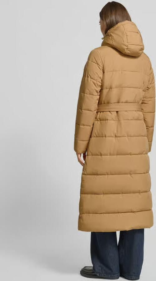 Joop! Gewatteerde lange jas met capuchon model 'Cassandra'