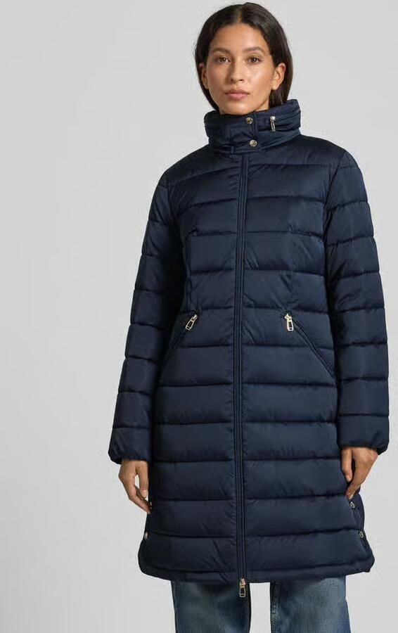 Joop! Gewatteerde lange jas met opstaande kraag model 'Christin' - Foto 2