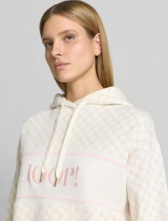 Joop! Hoodie met labelstitching model 'Tareli'