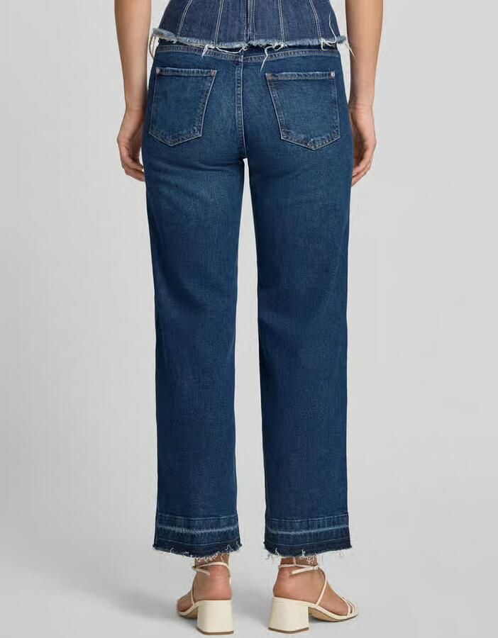 Joop! Jeans in verkorte pasvorm met franjes - Foto 2