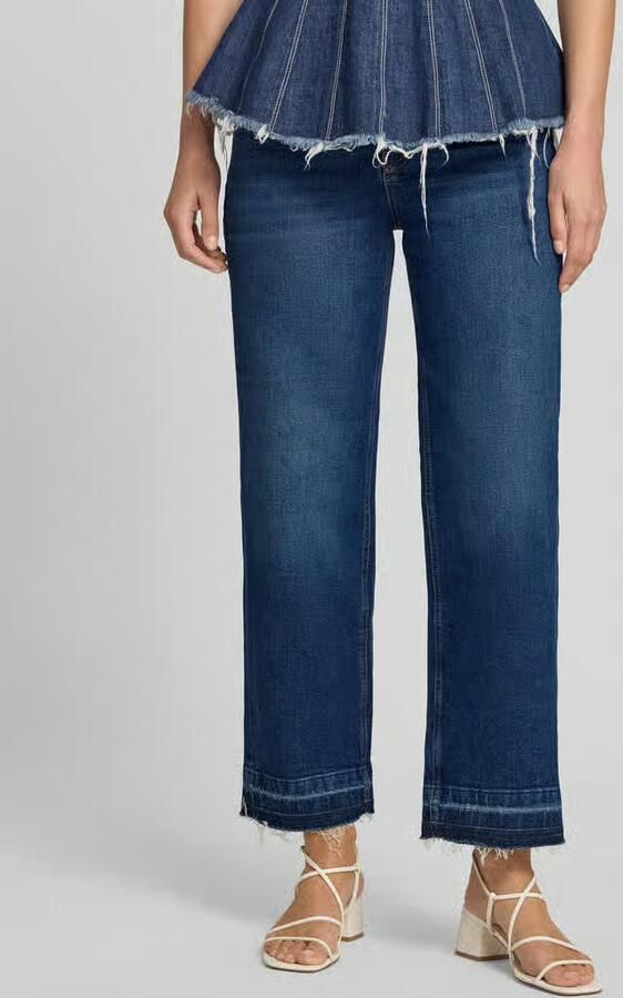 Joop! Jeans in verkorte pasvorm met franjes - Foto 3
