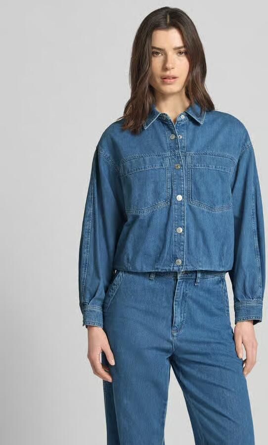 Joop! jeansjack met borstzakken model 'Imke' - Foto 4
