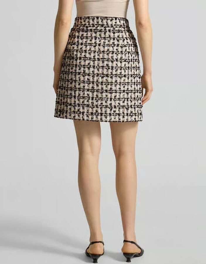Joop! Knie-lange rok met labeldetail model 'Scara' - Foto 2