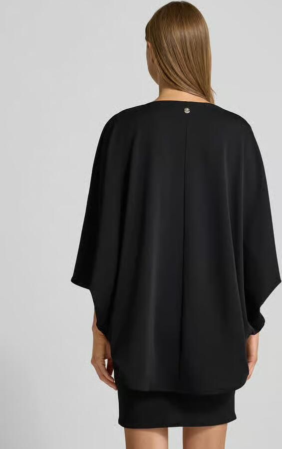 Joop! Knielange cocktailjurk met ronde hals