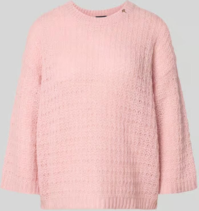 Joop! Loose fit gebreide pullover met alpaca met wol model 'Kasita' - Foto 2
