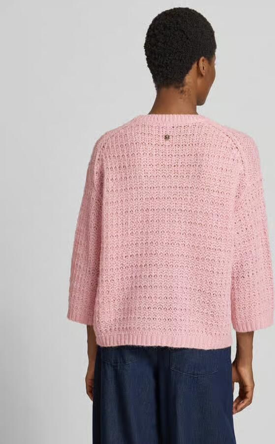 Joop! Loose fit gebreide pullover met alpaca met wol model 'Kasita' - Foto 2