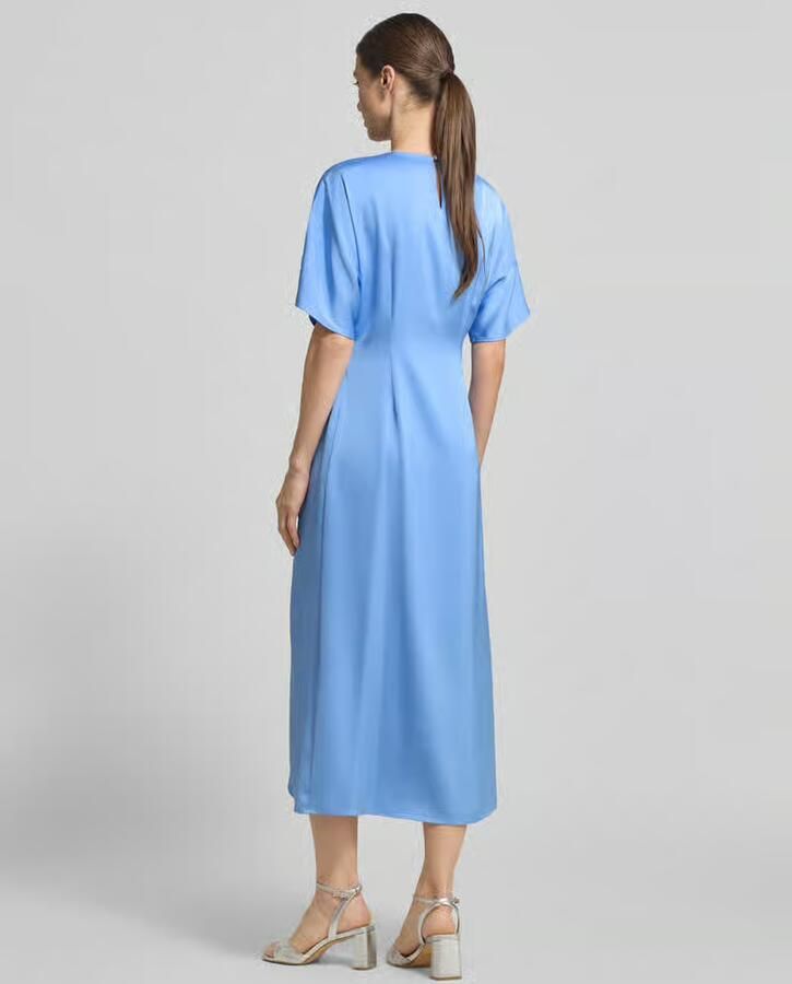 Joop! midi-jurk met knoopdetail model 'Dela'