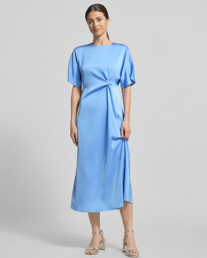 Joop! midi-jurk met knoopdetail model 'Dela' - Foto 3