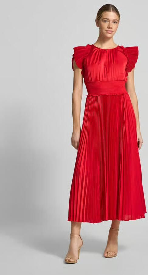 Joop! midi-jurk met plissévouwen model 'Dilia' - Foto 3