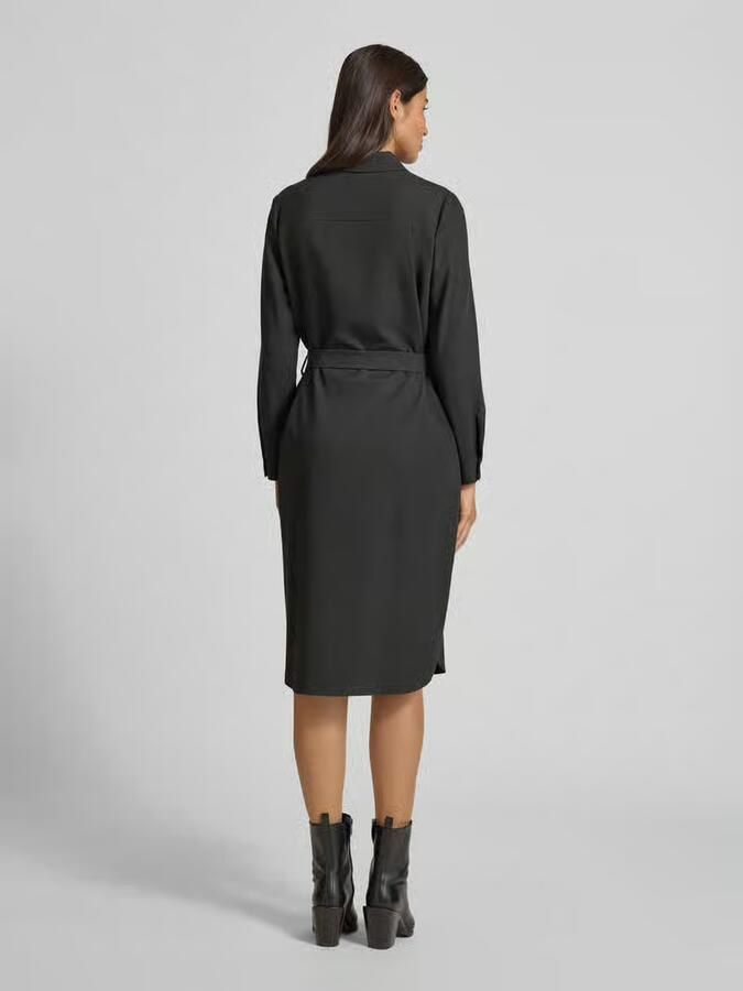 Joop! Midi-jurk met strikceintuur model 'DALINA'