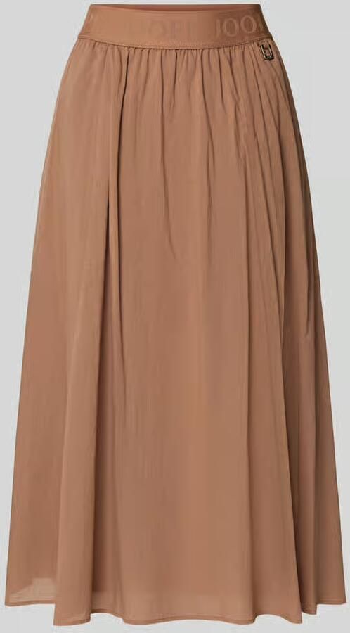 Joop! midirok met elastische band met logo - Foto 2