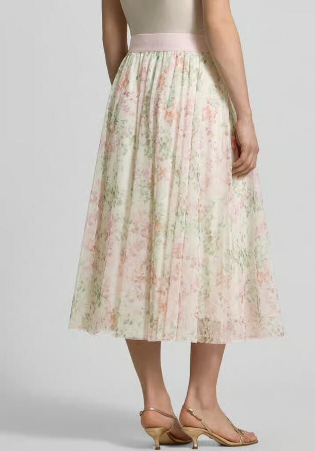 Joop! midirok met elastische band met logo - Foto 2