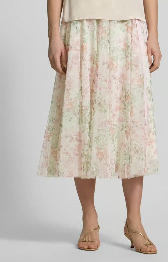 Joop! midirok met elastische band met logo - Foto 3