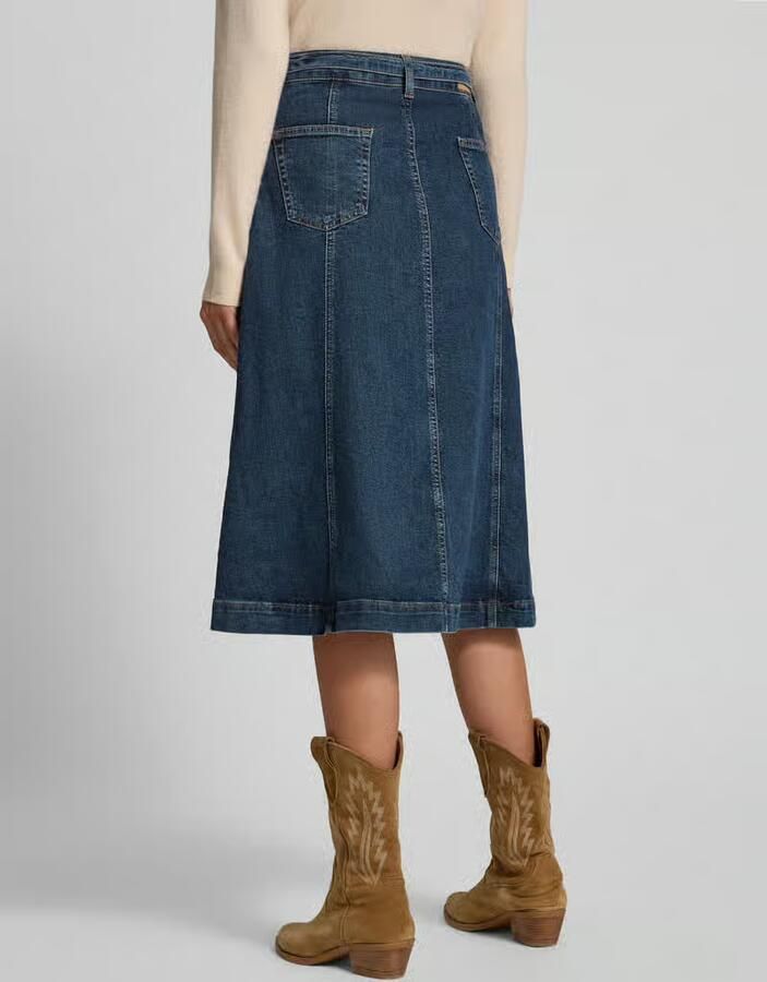 Joop! Midirok met knoopsluiting model 'GILCHRIST'