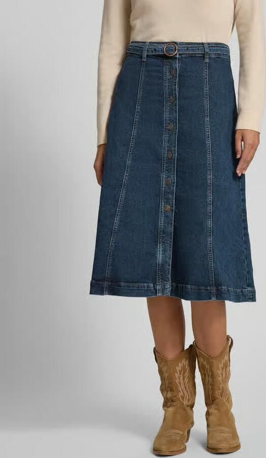 Joop! Midirok met Knoopsluiting - Foto 2