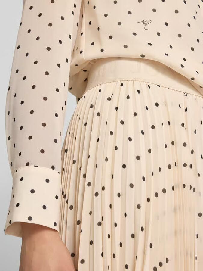 Joop! Midirok met plissévouwen model 'Salma2'