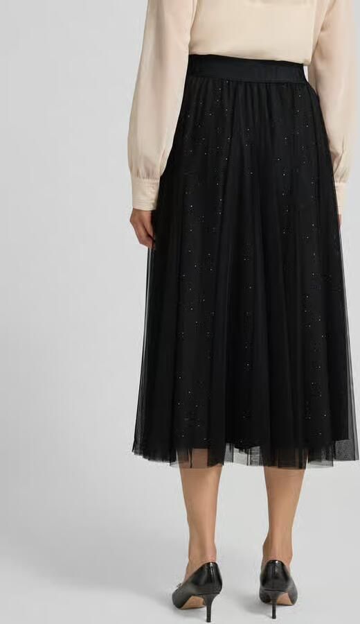 Joop! Midirok van tule met elastische band model 'Frida'