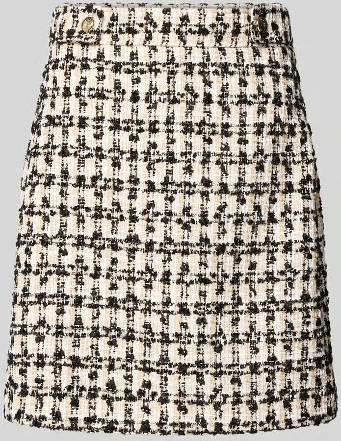 Joop! Minirok met labeldetail model 'Scara'