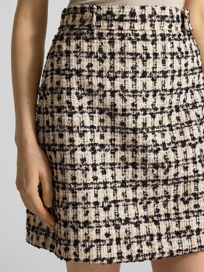 Joop! Minirok met labeldetail model 'Scara'