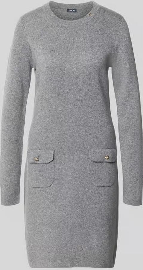 Joop! Nauwsluitende vrijetijdsjurk met mix van viscose wol en kasjmier model '264KN32Kasta'
