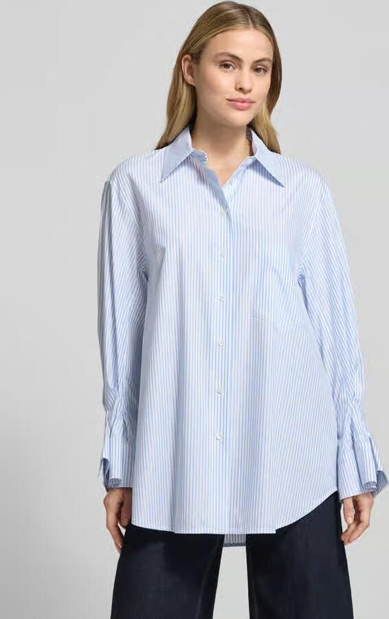 Joop! Overhemdblouse met knoopsluiting model 'Benice' - Foto 2