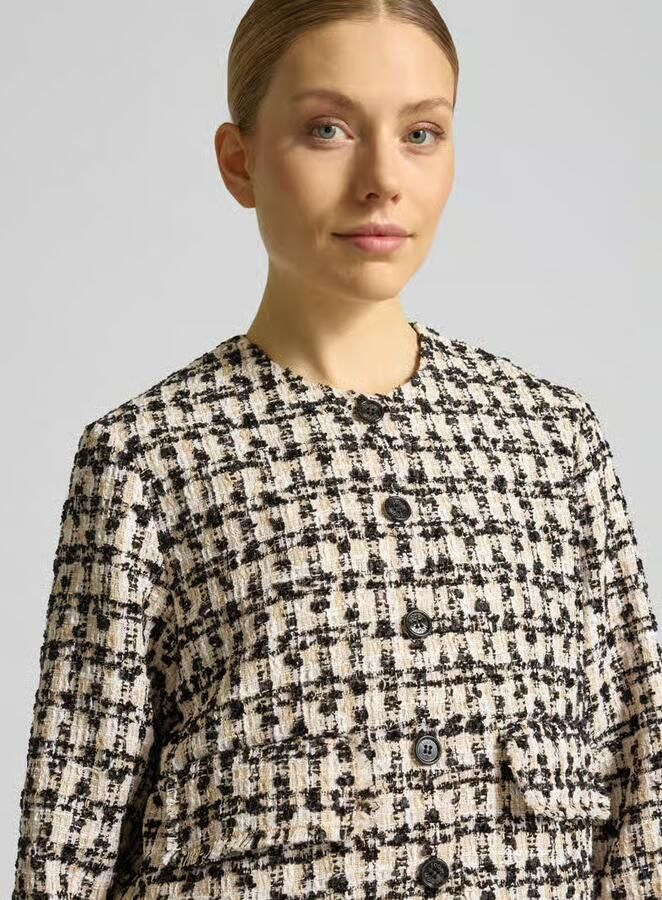 Joop! Regular Fit blazer in bouclé-look model 'Jenifer' - Foto 2