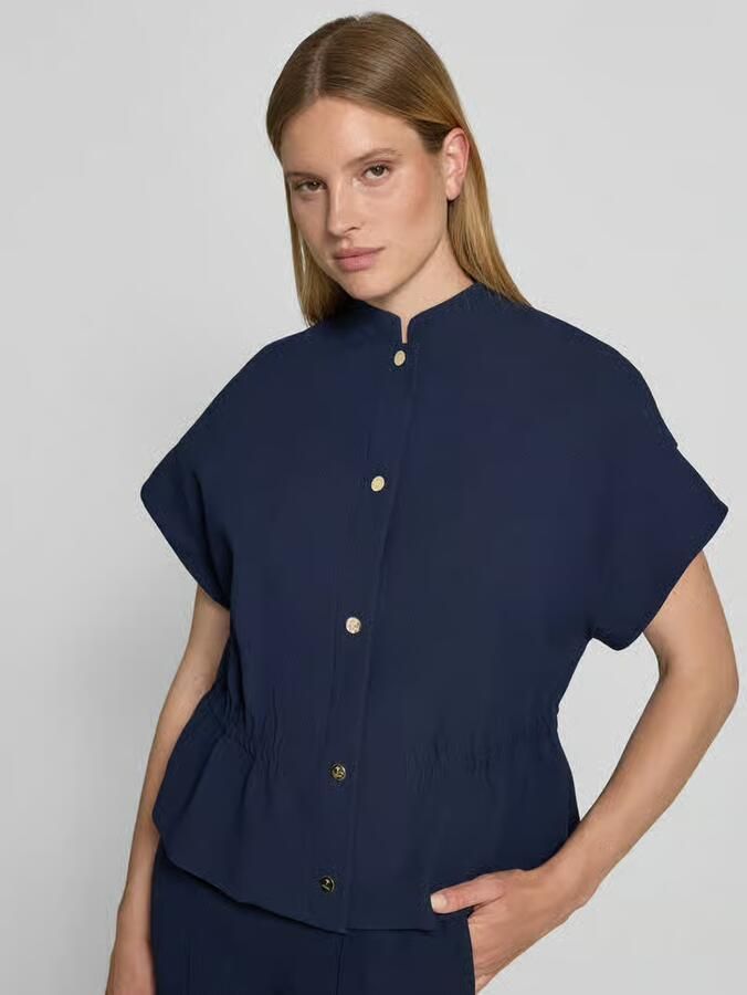 Joop! regular fit blazer met opstaande kraag en 1 2-mouwen