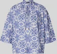 Joop! regular fit blouse met keyhole-halslijn model 'Beyda'