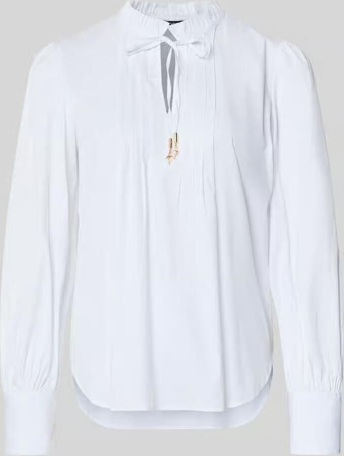 Joop! Regular fit blouse met lange mouwen van katoenmix model 'Belmira2'