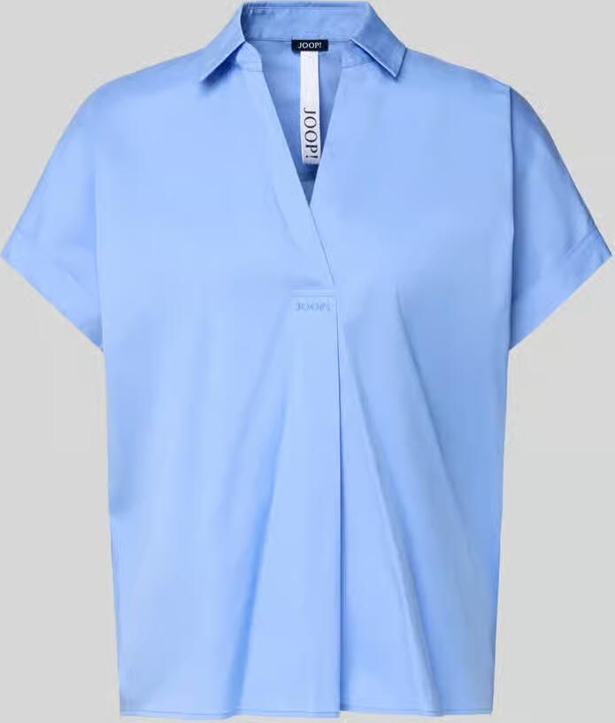 Joop! regular fit blouse met V-hals model 'Basilia' - Foto 2