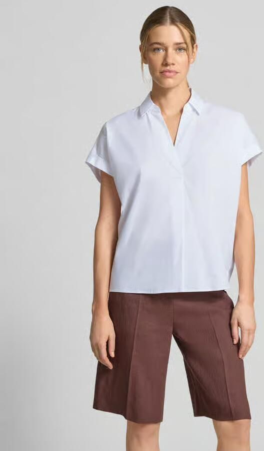 Joop! regular fit blouse met V-hals model 'Basilia' - Foto 3