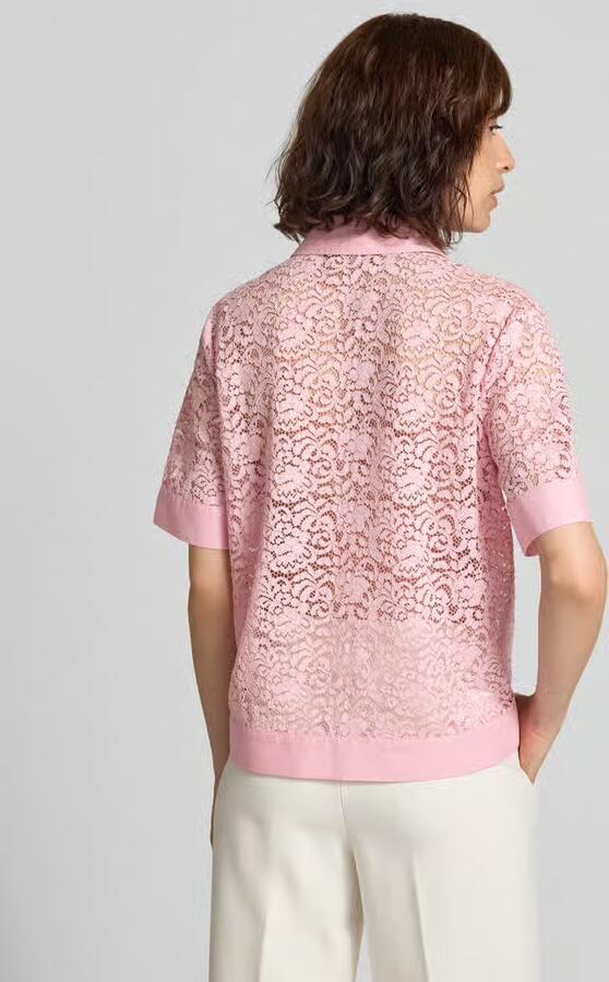 Joop! regular fit blouse van kant model 'Blandine'