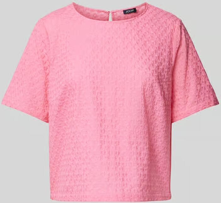 Joop! Regular fit blouseshirt met structuurmotief model 'Belana' - Foto 2