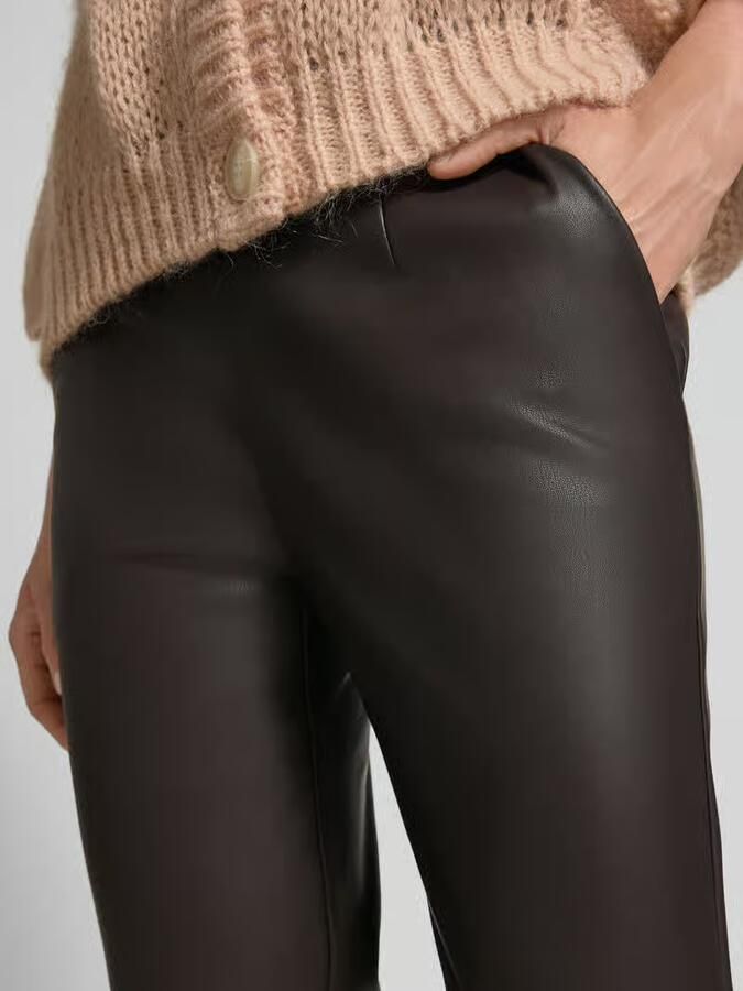 Joop! Regular fit broek in leerlook model 'PATRICIA' - Foto 2