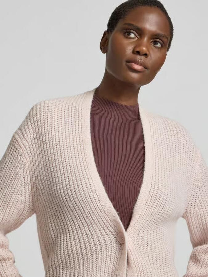Joop! regular fit cardigan met mix van alpaca en wol model 'Kanna'