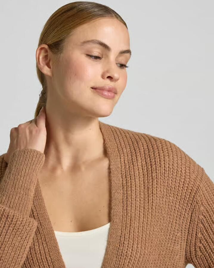 Joop! regular fit cardigan met mix van alpaca en wol model 'Kanna'