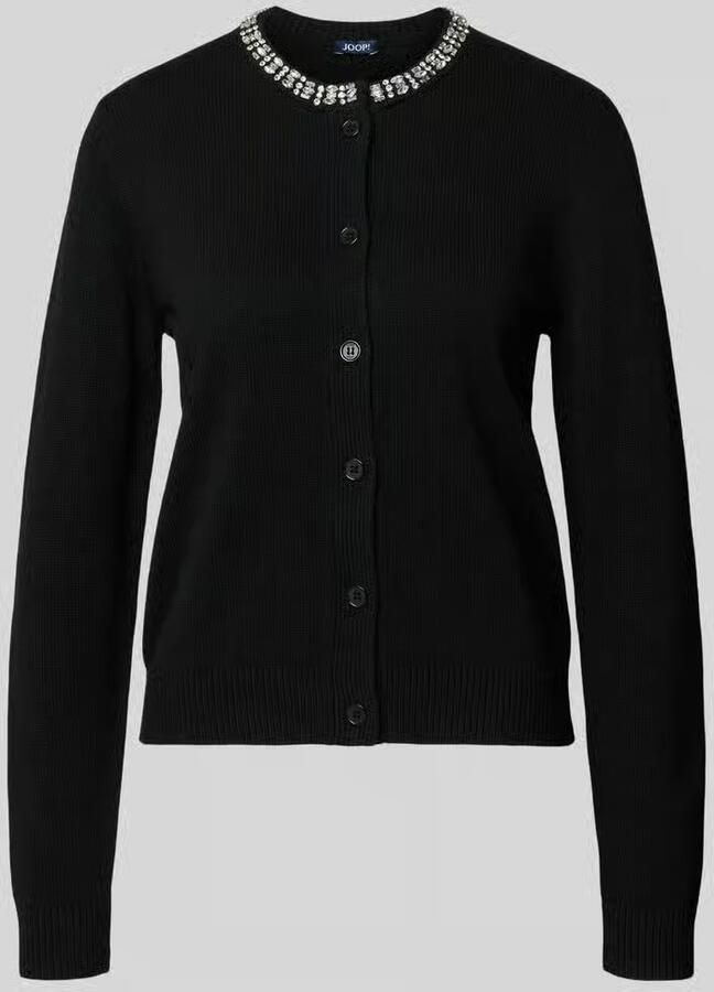 Joop! Regular fit cardigan met Mix van viscose en kasjmier Model 'Kosta'