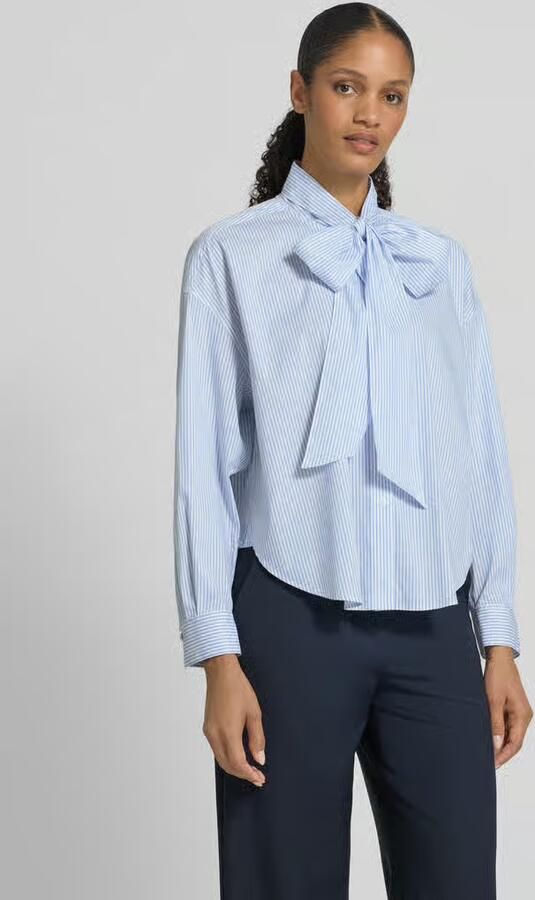 Joop! Regular fit comfortabele blouse met stitching model 'BENINA' - Foto 2