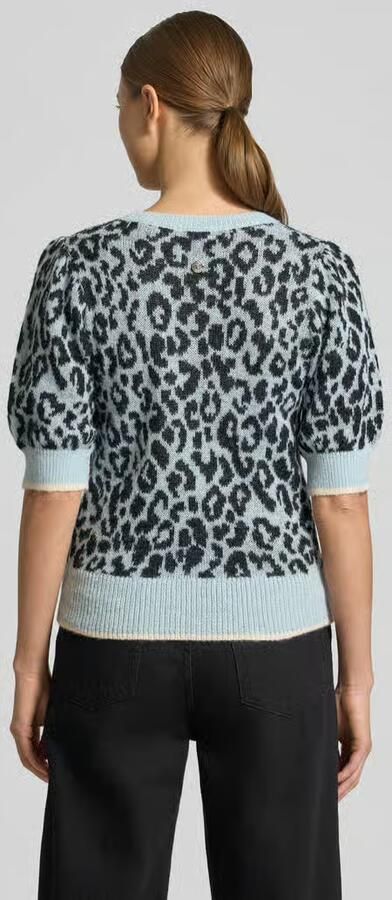 Joop! Regular fit pullover met korte mouwen en alpaca model 'Kaston'