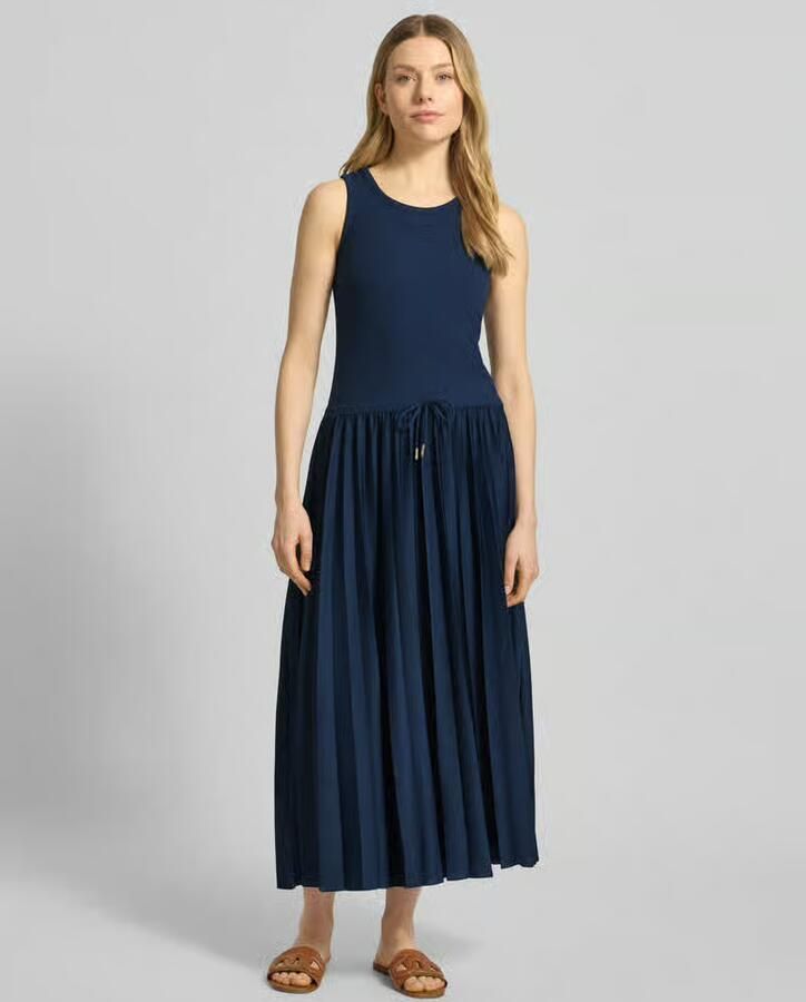 Joop! regular fit maxi-jurk met logopatch model 'Tildy' - Foto 3