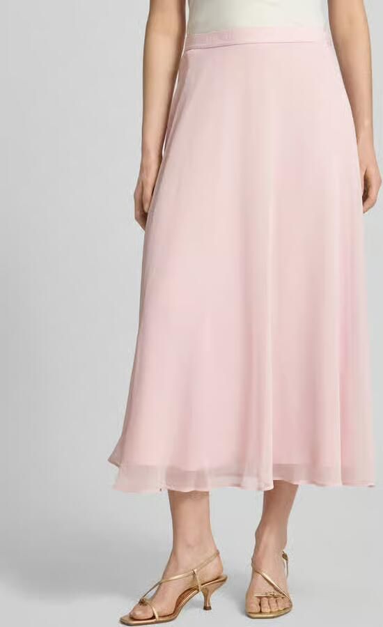 Joop! regular fit midirok met logo-detail model 'Sari' - Foto 2