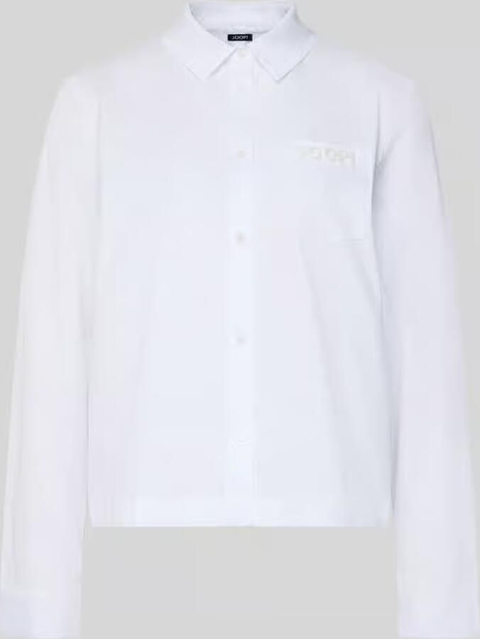 Joop! Regular fit overhemdblouse met borstzak model 'Bella'