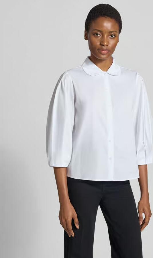 Joop! Regular fit overhemdblouse van katoenmix model 'Biana' - Foto 3