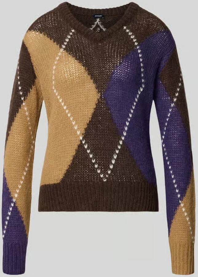 Joop! Regular fit pullover met alpacawol met wol model 'Karga'