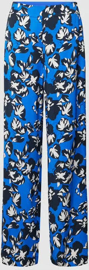 Joop! Regular fit stoffen broek met all-over bloemenprint - Foto 2