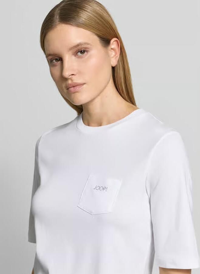 Joop! regular fit t-shirt met borstzak model 'Tonja'
