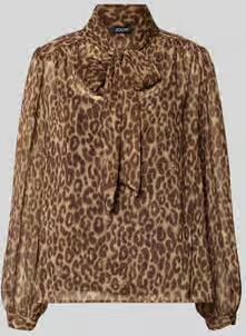 Joop! Schluppenblouse met ballonmouwen model 'Bettina'