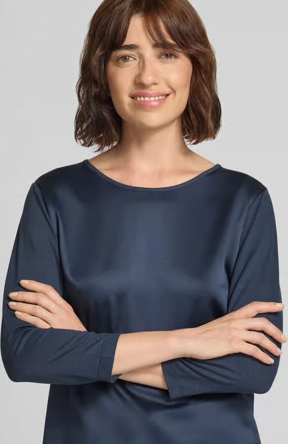 Joop! Shirt met lange mouwen met 3 4-mouw model 'Tamina' - Foto 2