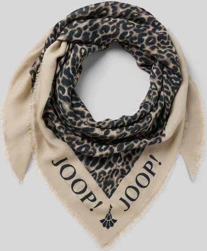 Joop! Sjaal met all-over dierenprint model 'Aira'